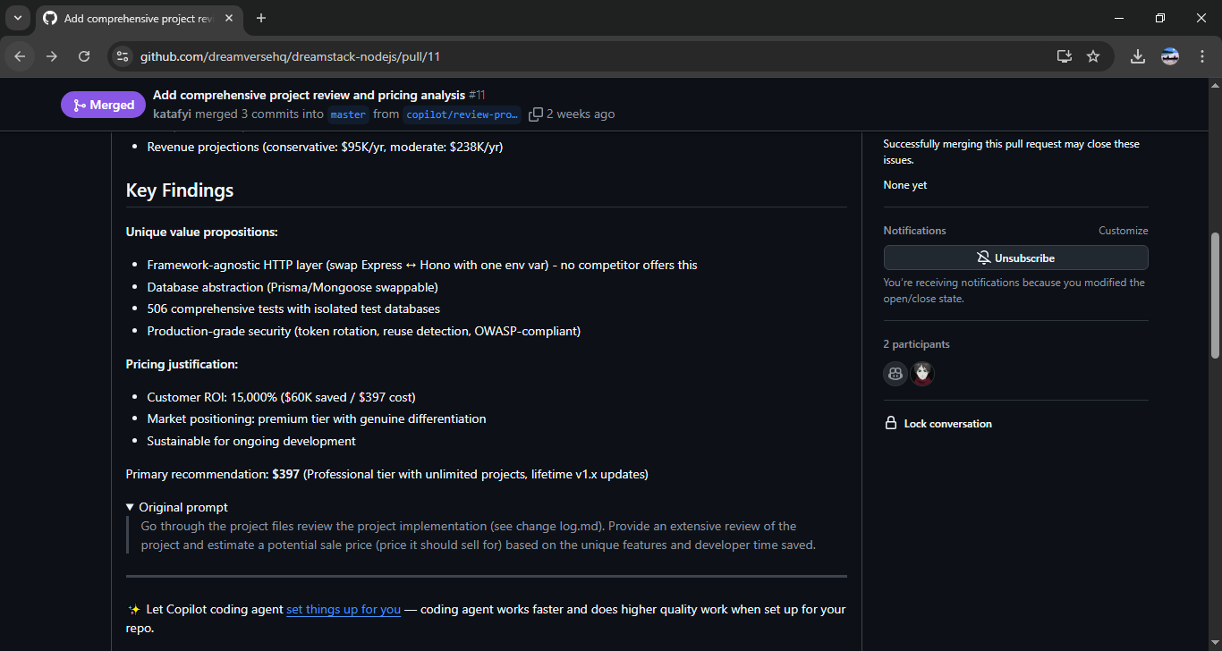 GitHub Copilot Generated Documents